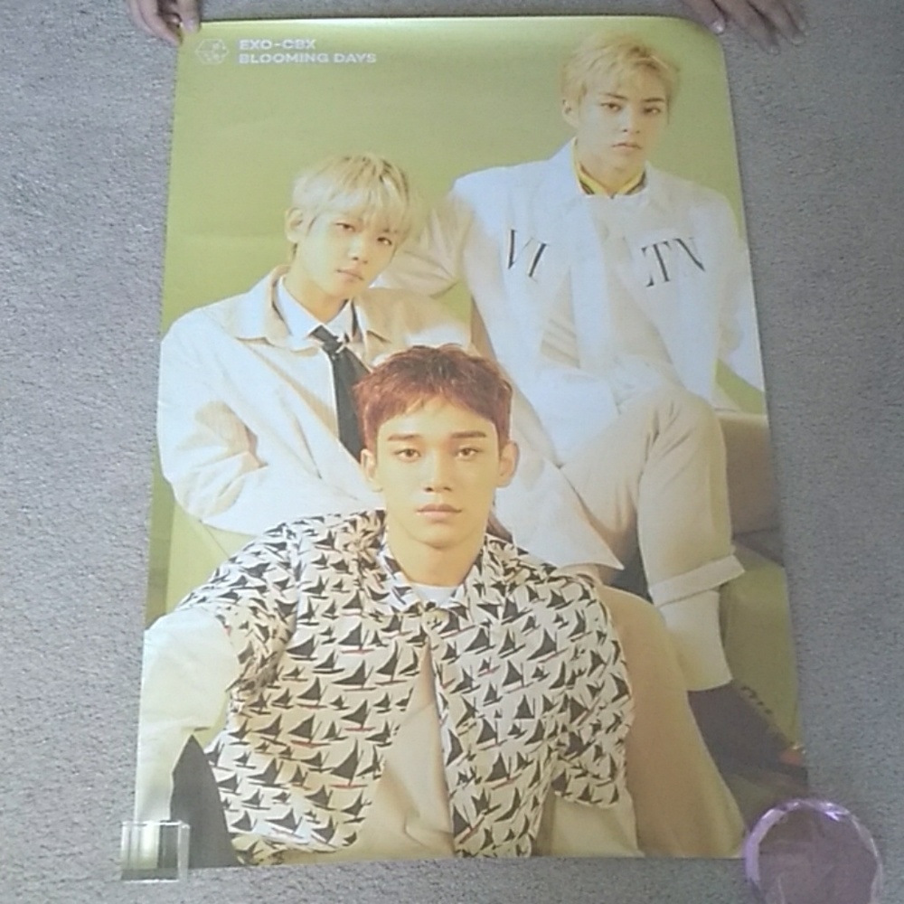 KPOP EXO-CBX Blooming Day Album Poster